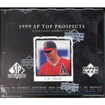 1999 Upper Deck SP Top Prospects Baseball Hobby Box