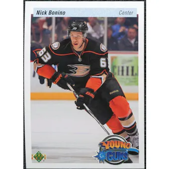 2010/11 Upper Deck 20th Anniversary Variation #452 Nick Bonino YG