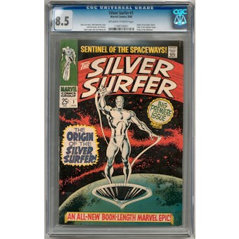 Silver Surfer #1 CGC 8.5 (OW-W) *1198734001*