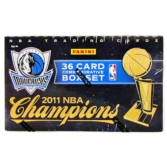 2010/11 Panini Basketball Dallas Mavericks Champions Set (Box)