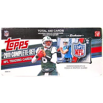 2011 Topps Factory Set Football Box (Rookie Patch Card!!)