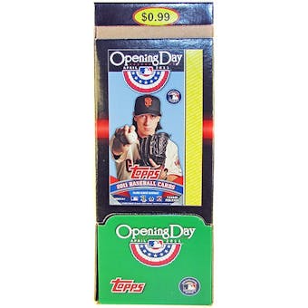 2011 Topps Opening Day Baseball Retail 48-Pack Box