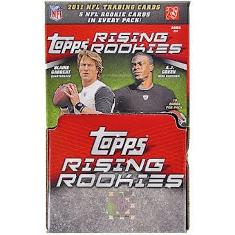 2011 Topps Rising Rookies Football 36-Pack Box