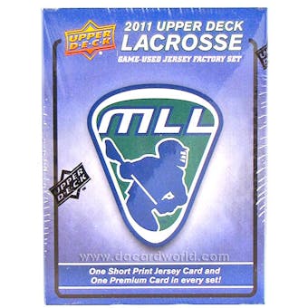 2011 Upper Deck Lacrosse Game Used Jersey Hobby Box (Set)