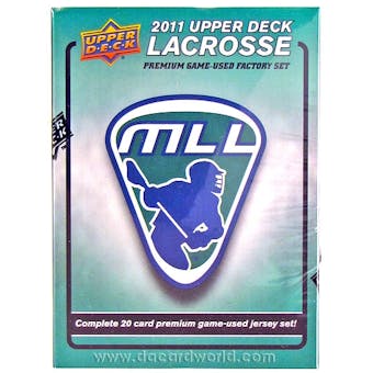 2011 Upper Deck Lacrosse Game Used Jersey Premium Hobby Box (Set)