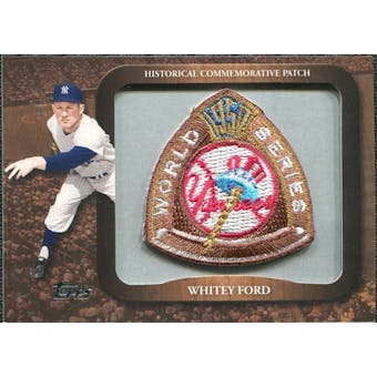 2009 Topps Legends Commemorative Patch #LPR113 Whitey Ford