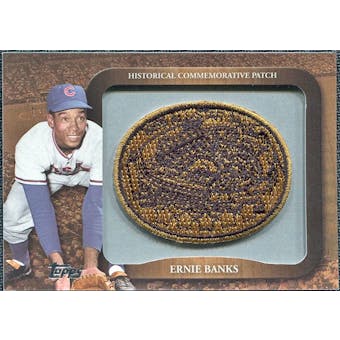 2009 Topps Legends Commemorative Patch #LPR119 Ernie Banks
