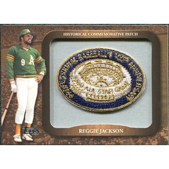 2009 Topps Legends Commemorative Patch #LPR132 Reggie Jackson