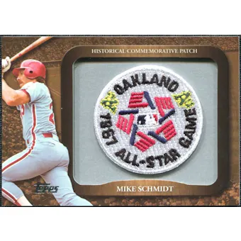 2009 Topps Legends Commemorative Patch #LPR146 Mike Schmidt