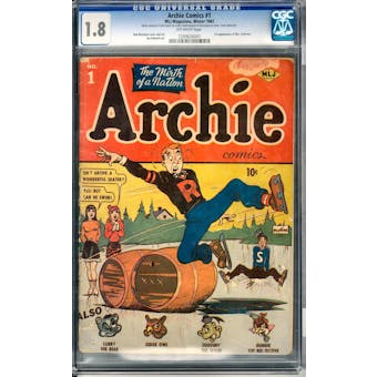 Archie Comics #1 CGC 1.8 (OW) *1200626001*