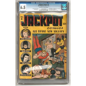 Jackpot Comics #4 CGC 6.5 (OW-W) *1200703001*