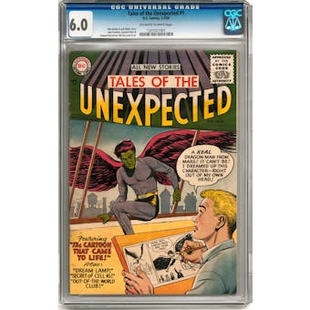 Tales of the Unexpected #1 CGC 6.0 (OW-W) *1201021001*