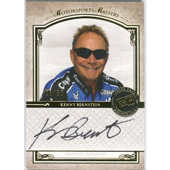 2010 Press Pass Legends Motorsports Masters Autographs Gold #5 Kenny Bernstein Autograph /50