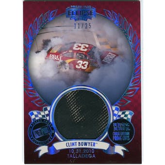 2011 Press Pass Burning Rubber Prime Cuts #BRCCB2 Clint Bowyer Talladega 11/25 Tire