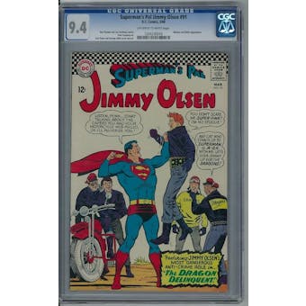 Superman's Pal Jimmy Olsen #91 CGC 9.4 (OW-W) *1204230016*
