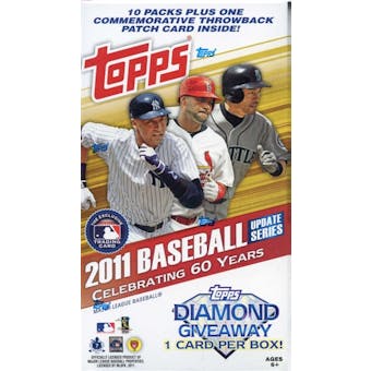 2011 Topps Update Baseball 10-Pack Blaster Box