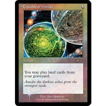 Magic the Gathering Promotional Single Crucible of Worlds Foil (Judge) - NEAR MINT (NM)
