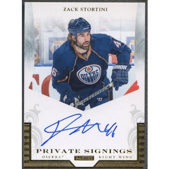 2010/11 Luxury Suite #ZS Zack Stortini Private Signings Auto