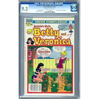 Archie's Girls, Betty and Veronica #320 CGC 9.2 (OW-W) *1206449002*