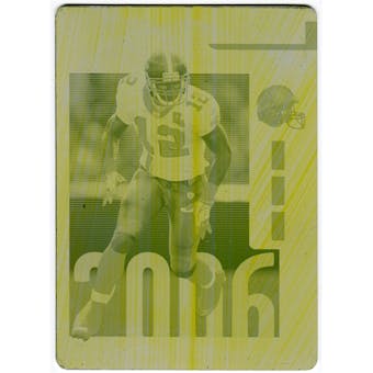 2006 Playoff Contenders Printing Plates Yellow #218 Marques Colston RC 1/1