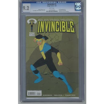 Invincible #1 CGC 9.2 (W) *1207620024*