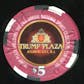 2003 National Convention Exclusive $5 Trump Plaza Poker Chip