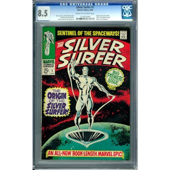 Silver Surfer #1 CGC 8.5 (C-OW) *1210675004*