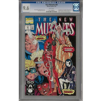 New Mutants #98 CGC 9.6 (W) *1211308001*