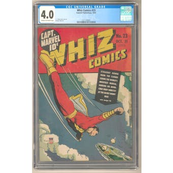 Whiz Comics #23 CGC 4.0 (C-OW) *1211330001*