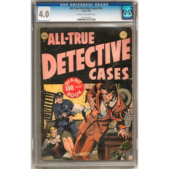 All-True Detective Cases #nn CGC 4.0 (C-OW) *1211341002*