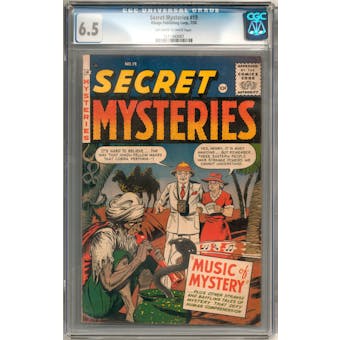 Secret Mysteries #19 CGC 6.5 (OW-W) *1211343007*