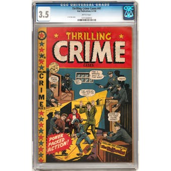Thrilling Crime Cases #41 CGC 3.5 (B) *1211343010*