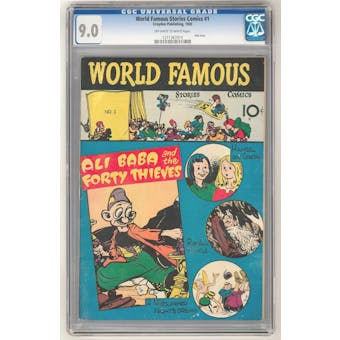 World Famous Stories Comics #1 CGC 9.0 (OW-W) *1211367014*