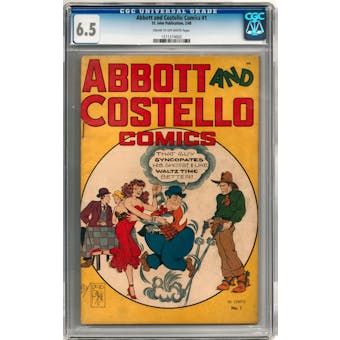 Abbott and Costello Comics #1 CGC 6.5 (C-OW) *1211374002