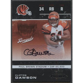 2007 Playoff Contenders #130 Clifton Dawson Rookie Auto