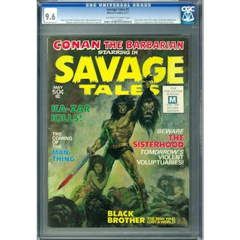 Savage Tales #1 CGC 9.6 (OW-W) *1211588001*