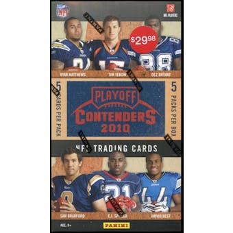 2010 Playoff Contenders Football 5-Pack HOBBY Box (1 Auto Per Box!)
