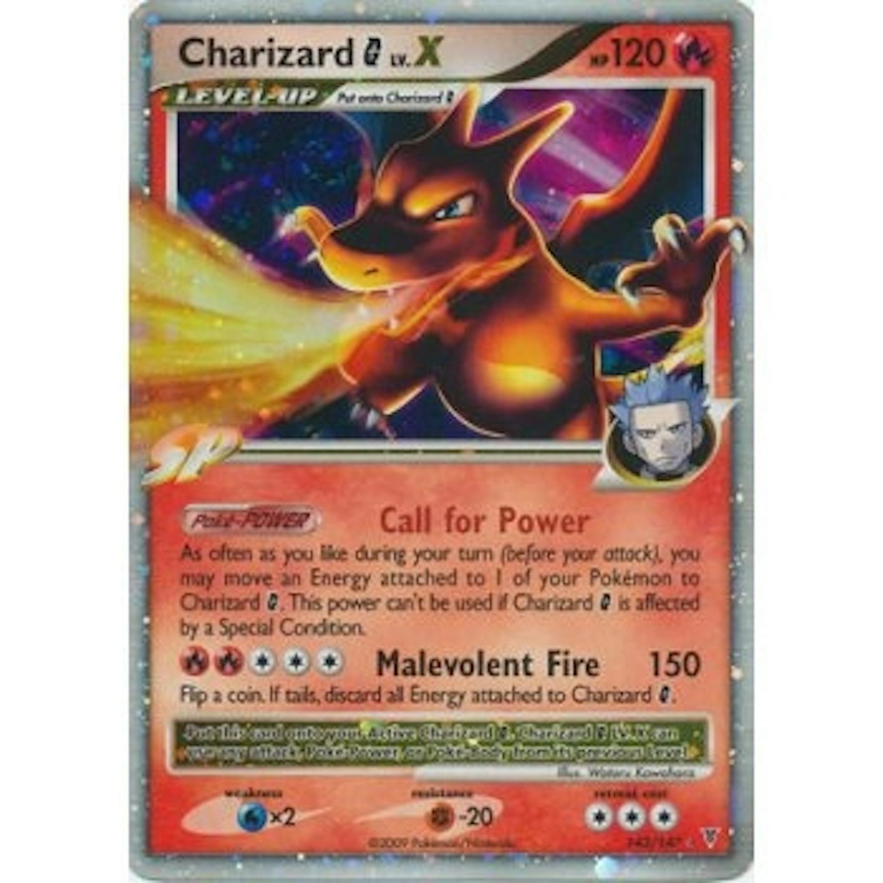 Pokemon Card - Charizard G Lv.X - Supreme Victors 143/147 Ultra