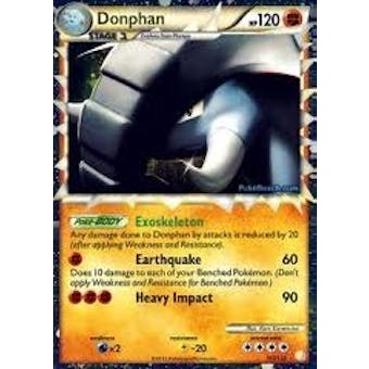 Pokemon HeartGold SoulSilver Single Donphan 107/123