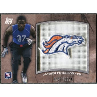 2011 Topps Rising Rookies Rookie Team Patches #RTPPP Patrick Peterson /1074