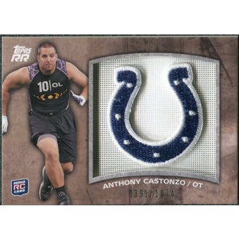 2011 Topps Rising Rookies Rookie Team Patches #RTPACA Anthony Castonzo /1074