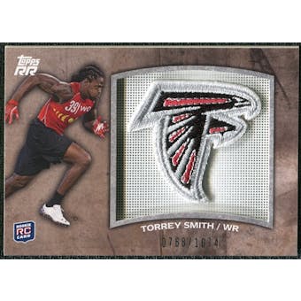 2011 Topps Rising Rookies Rookie Team Patches #RTPTS Torrey Smith /1074
