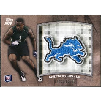 2011 Topps Rising Rookies Rookie Team Patches #RTPAA Akeem Ayers /1074