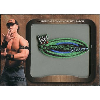 2009 Topps WWE Historical Commemorative Patch #P3 SummerSlam/John Cena