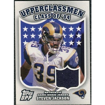 2007 Topps Draft Picks And Prospects Upperclassmen Jersey #SJ Steven Jackson C