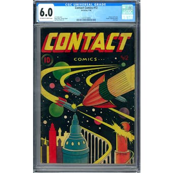 Contact Comics #12 CGC 6.0 (OW-W) *1213113003*
