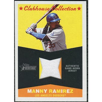 2009 Topps Heritage Clubhouse Collection Relics #MR Manny Ramirez Jersey