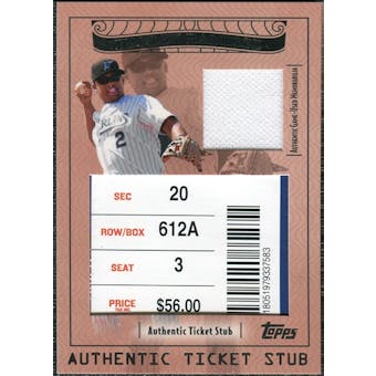 2009 Topps Ticket to Stardom Ticket Stubs Plus Memorabilia #TSP25 Hanley Ramirez /90