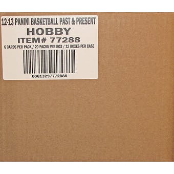 2012/13 Panini Past & Present Basketball Hobby 12-Box Case