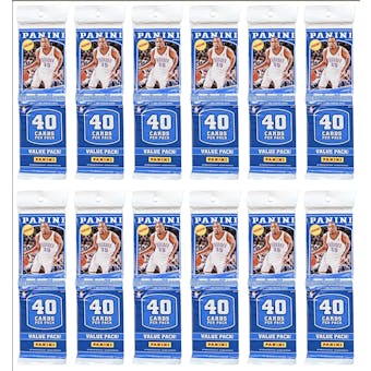 2012/13 Panini Basketball Retail Value Rack Pack (Lot of 12)